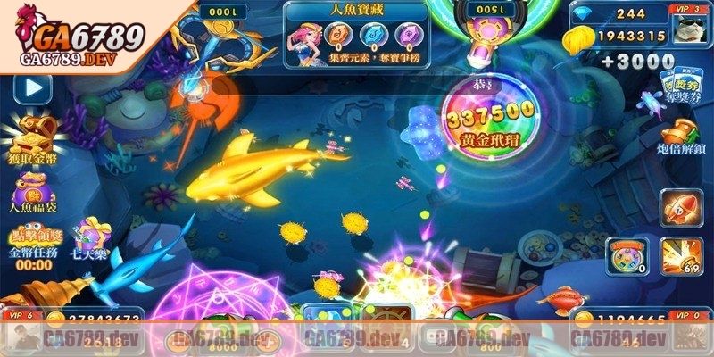 Hot Ba 7 Ga6789 - Chinh Phục Đại Dương Sâu Thẳm, Thú Vị 2 Điều chỉnh tốc độ bắn tiết kiệm đạn